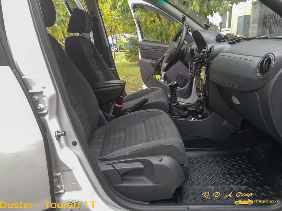 Sistem adaptare scaune de VW Touran 1T pe Logan Duster Sandero