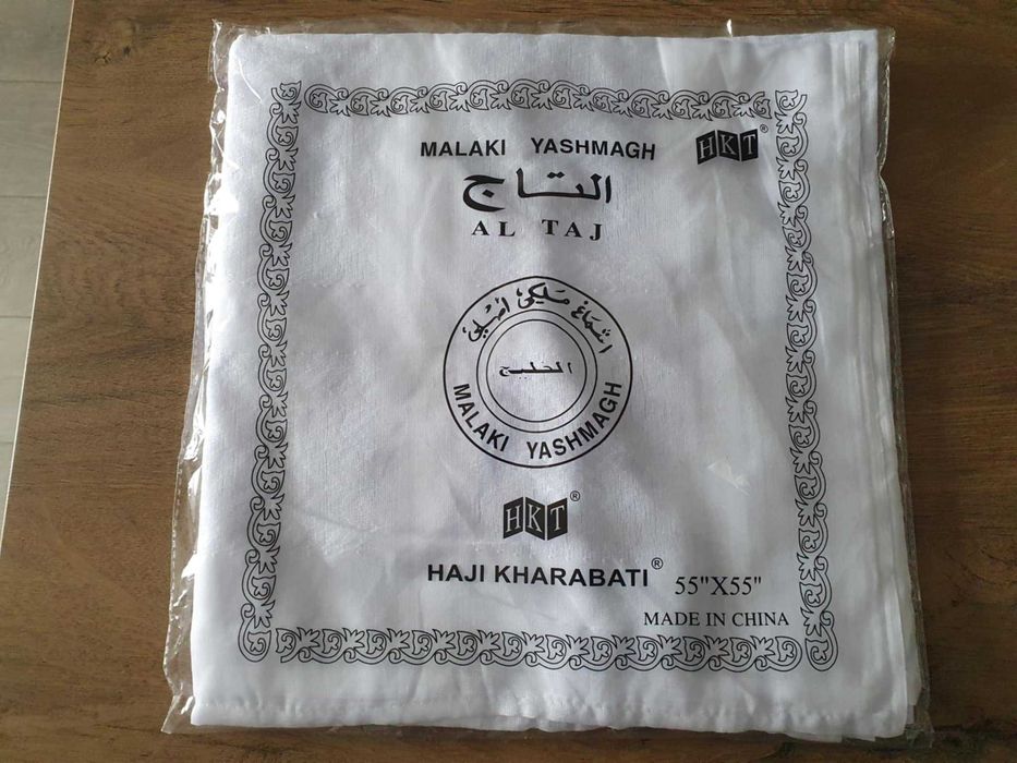 Esarfa arabica pentru kandura | Culoare alba | Ghutra