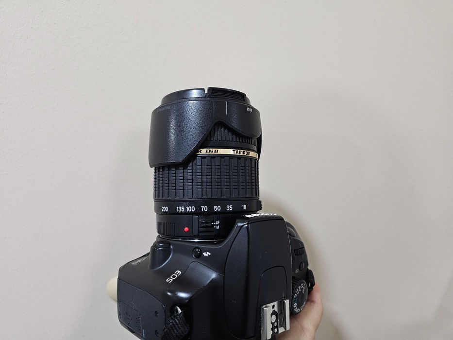 Canon 1000d с Tamron 18-200mm