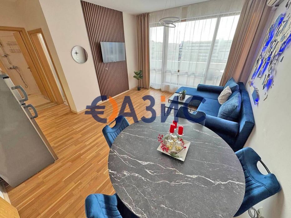 Продава се Двустаен апартамент в к.к. Слънчев бряг - 57 кв.м за 1290 €/кв.м - Снимка #3
