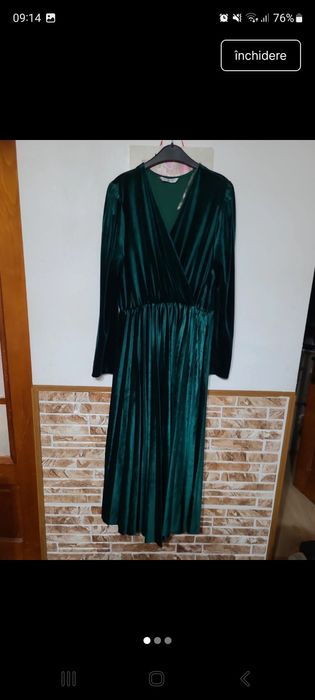 Rochie eleganta de catifea