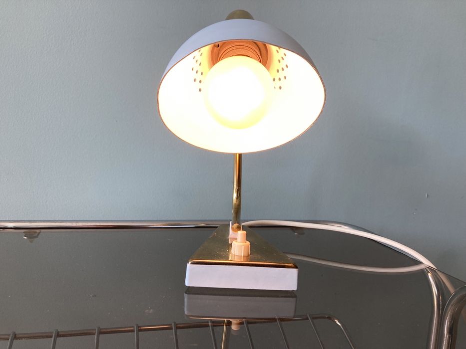 Винтидж настолна лампа от Pfäffle Leuchten Erpees /1960 г.