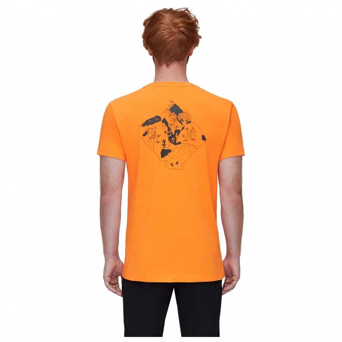 Mammut Massone Crag T-Shirt Dark Tangerine мъжка тениска размер XL