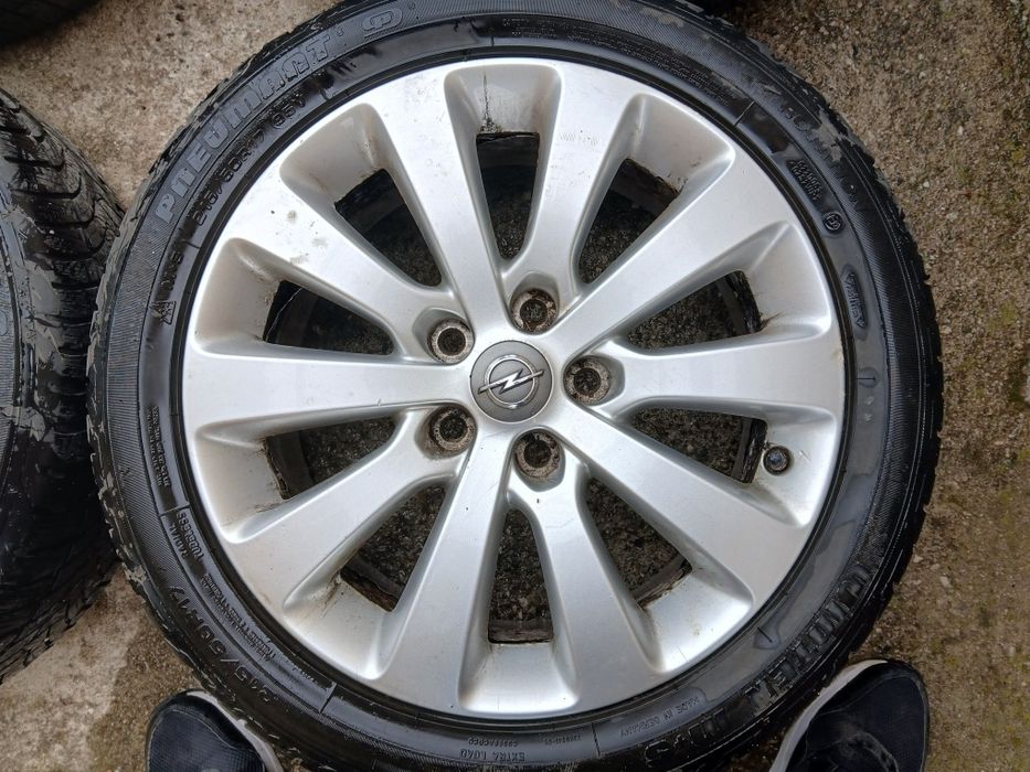 Оригинални Алуминиеви джанти 17цола за Opel Astra-k.j-Mokka.5 ×115.zafira-c.insignia.