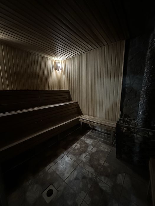 Семейная баня с бассейном