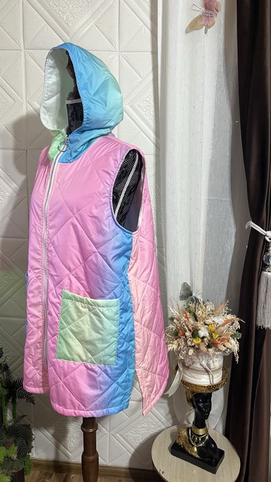 Vesta casual colorata