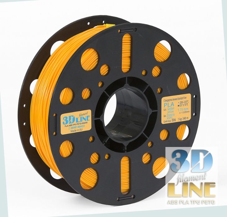 Нишка за 3Д принтер - българско производство. Филамент