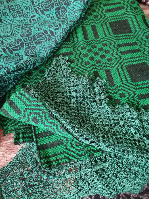 Памучно покривало, тъкани престилки и терлици