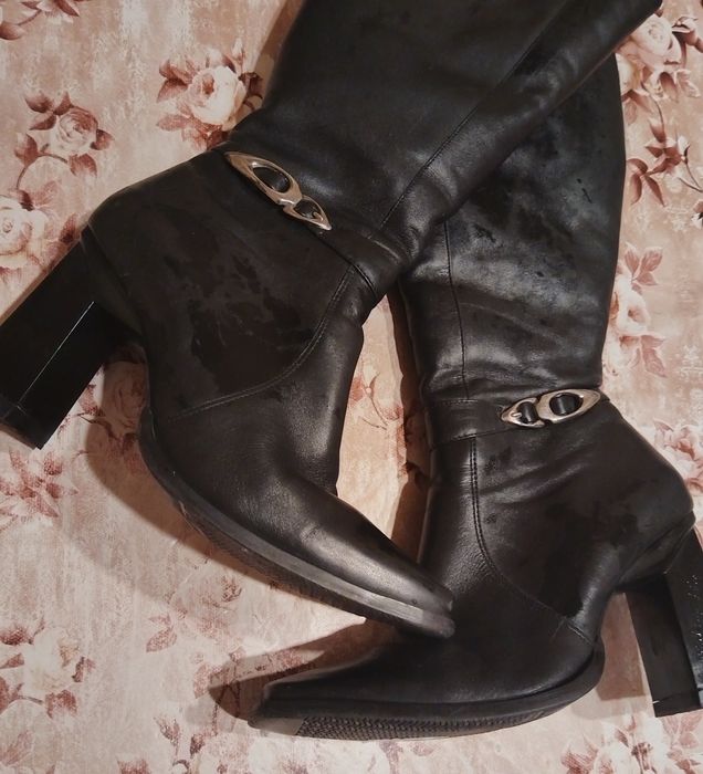 Красиви Дамски Ботуши Чизми 39