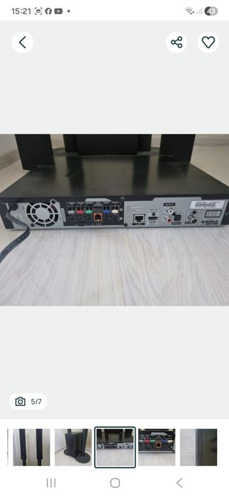 Vând Sistem 5.1 Samsung Bluray