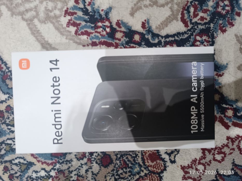 Redmi note 14 midnight blacj