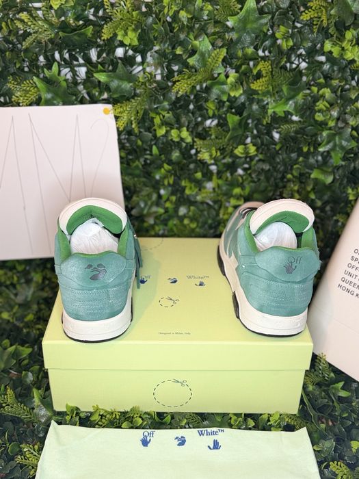 Adidasi/Sneakers Off-White Out off Office green and white vintage  |full box | MM2 Outlet