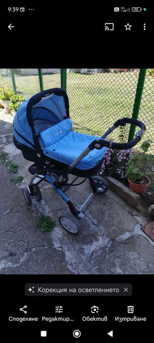 Комбинирана бебешка количка 2 в1