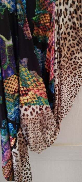 Вечернее платье с принтом