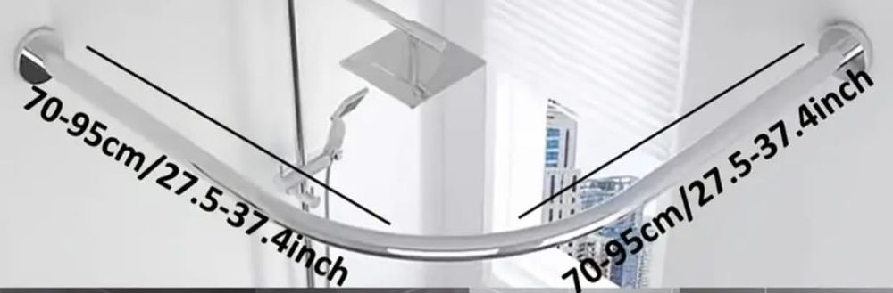 Штанга арочная для душа