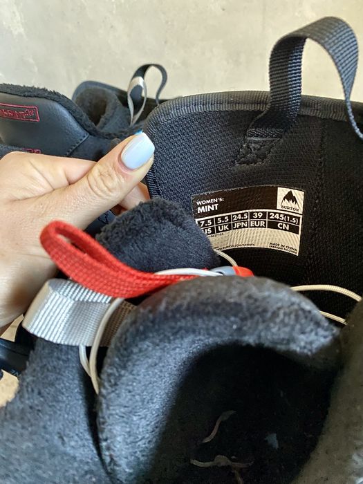 Дамски сноуборд обувки, Burton Mint, размер 39, 24,5 см.