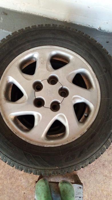 Колеса в сборе на 15.