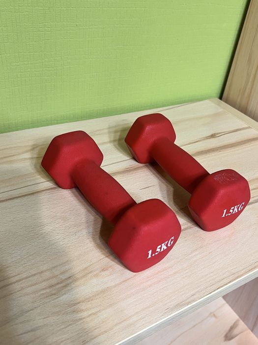 Гантели 1.5 кг 2 штуки