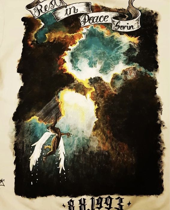 Haine pictate manual si tablouri