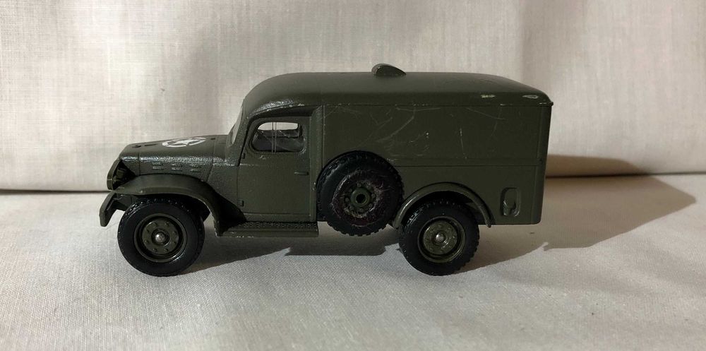 Macheta Solido U.S.Army Dodge WC-54, sc 1 50 din 89 - originala - fran