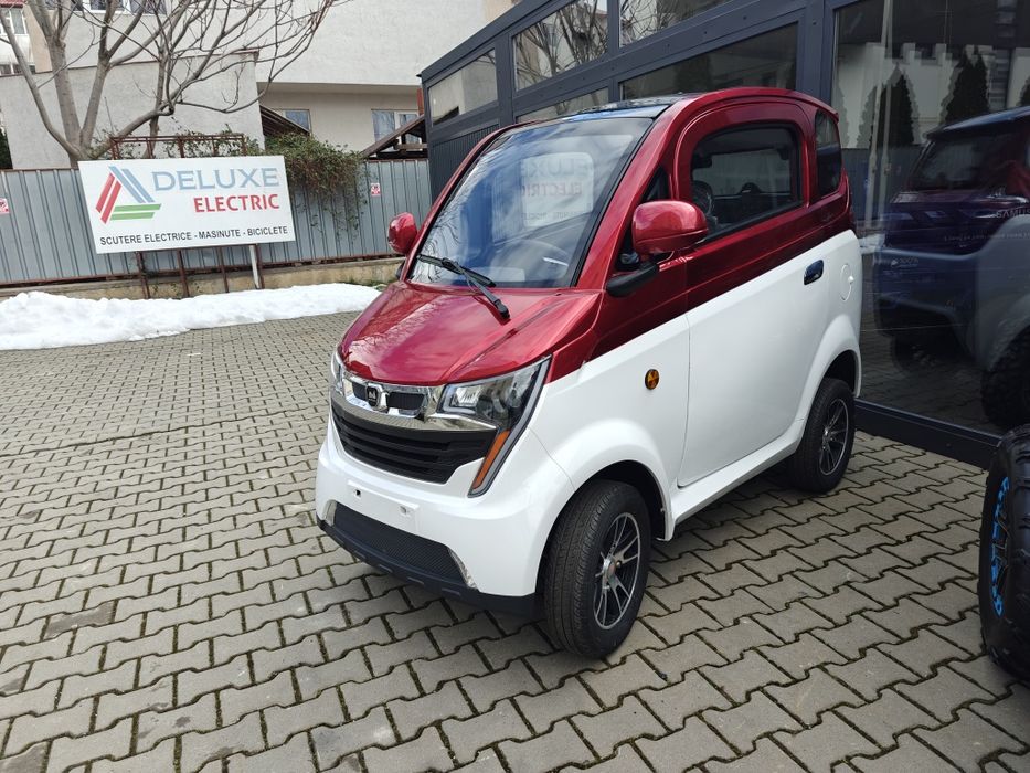 Masina Electrica Dacus Nova fara Permis, 25km/h, CIV de la RAR Cadou !