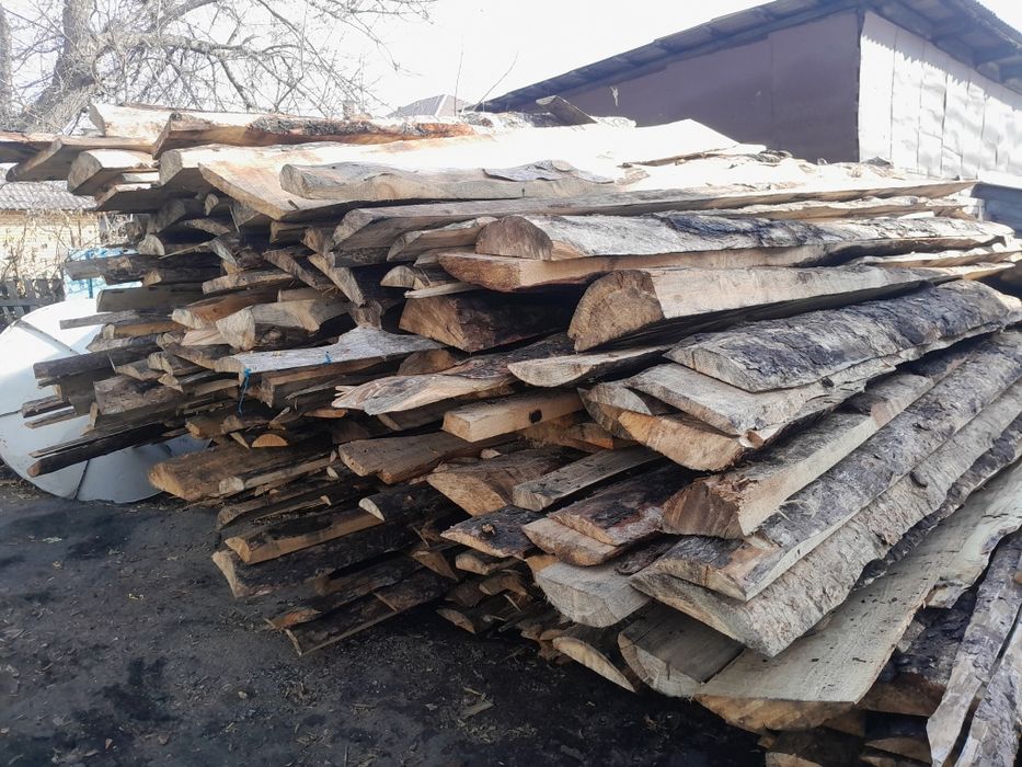 Дровяной горбыль,  доставка Зил 130