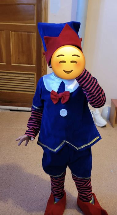 Костюм гнома синий