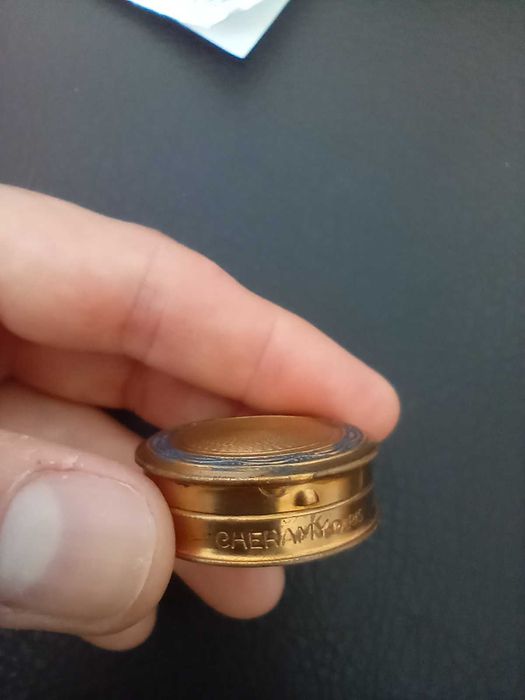 Антична френска колекционерска кутийка(пудриера с огледалце)1930 г.