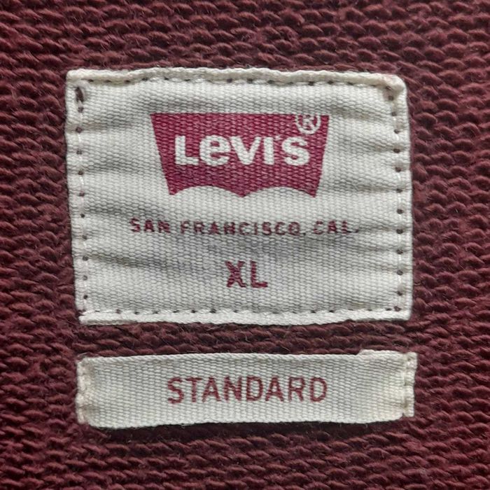 Levis Burgundy Sweatshirt  XL / Толстовка Свитшот 50-52р