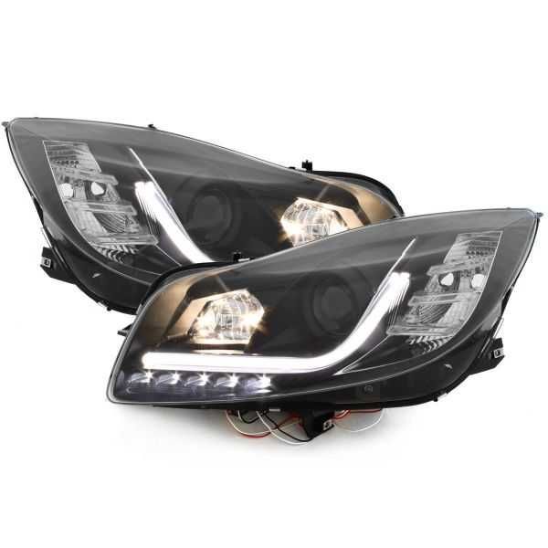 Фарове Опел Инсигния А ЛЕД Нови Opel Insignia A LED Тъмни Тунинг