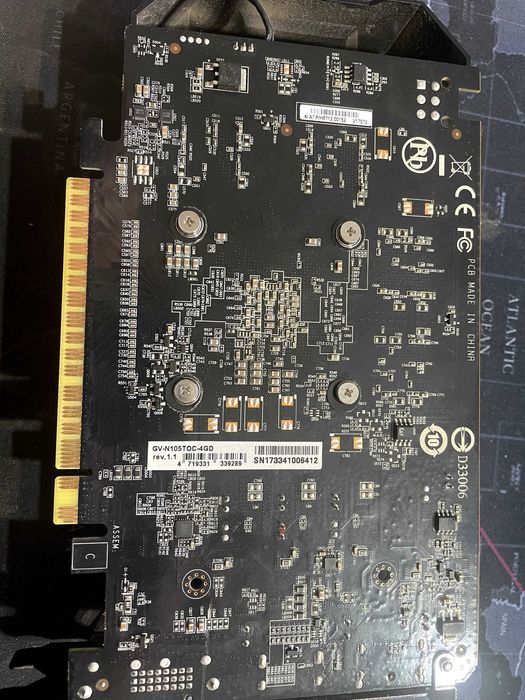 Placa video Nvidia 1050ti fara alimentare externa