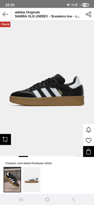 Vând adidas samba nr 36 noi