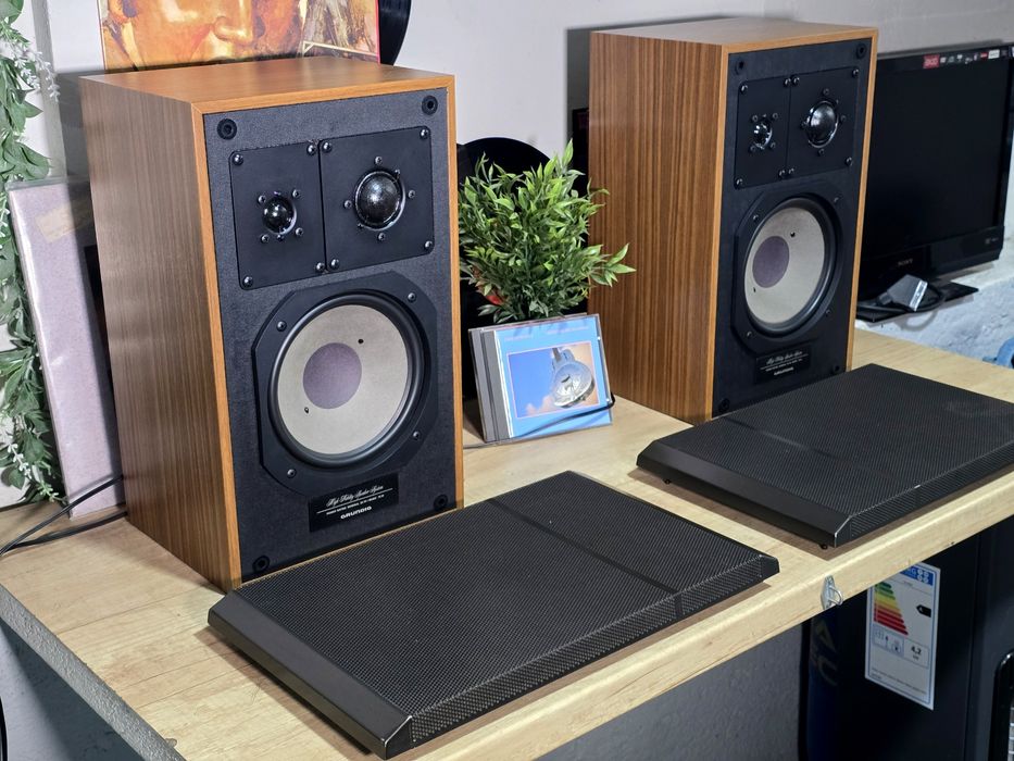 Boxe hifi retro GRUNDIG BOX 660a, 50-75w, 4 ohm, 3 cai, nuc