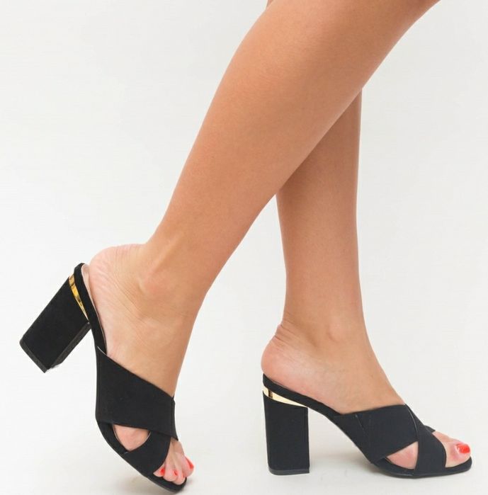 Saboți damă catifea ,mărimea 39