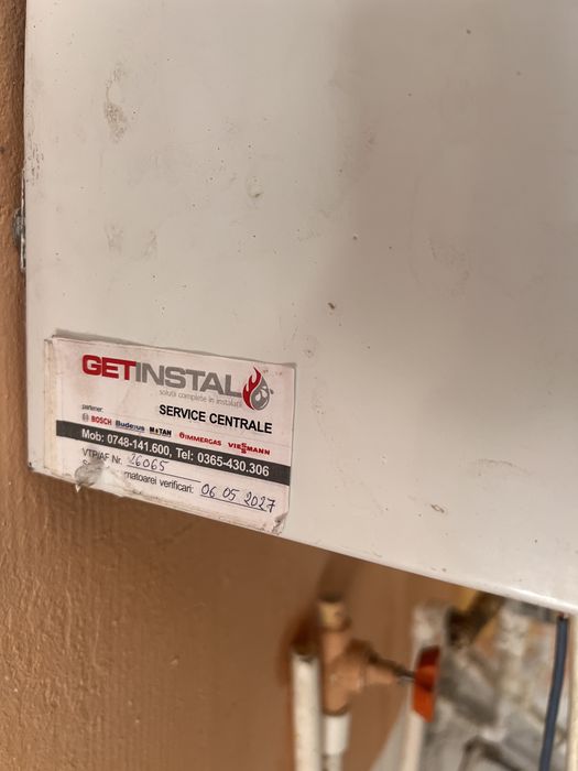 Centrala termica vailant pe gaz