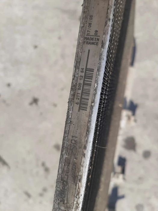 radiator clima ac 2.2 cdi  mercedes  e-class w211  a2115001254