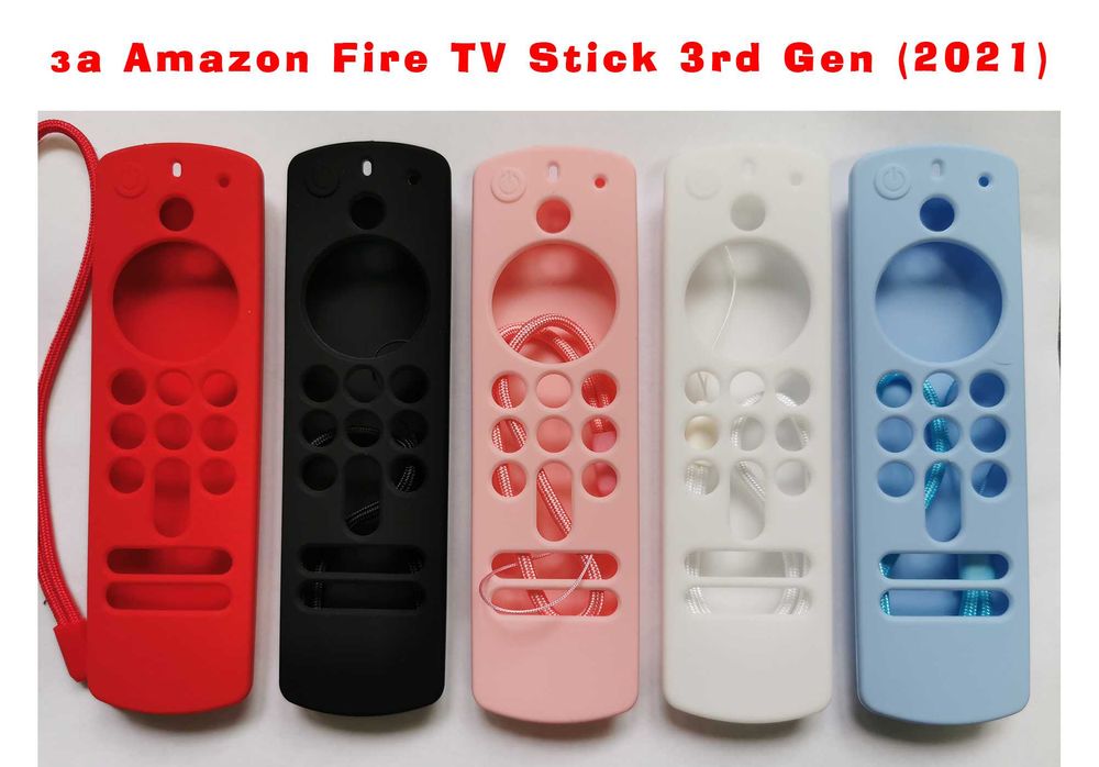 Силиконов КАЛЪФ за Alexa ДИСТАНЦИОННО Amazon Fire TV Stik 3rd Gen 2021