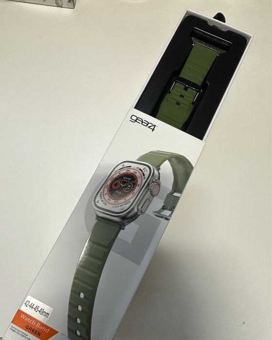 Curea Husa Silicon Gear 4 Catarama Metalica Ceas Apple Watch