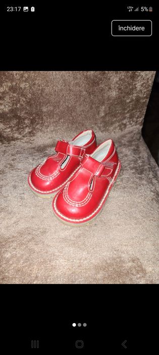 Pantofi din lac ,piele 23