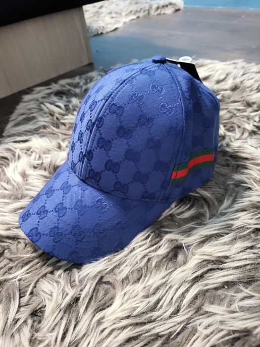 Sapca Gucci albastra Premium