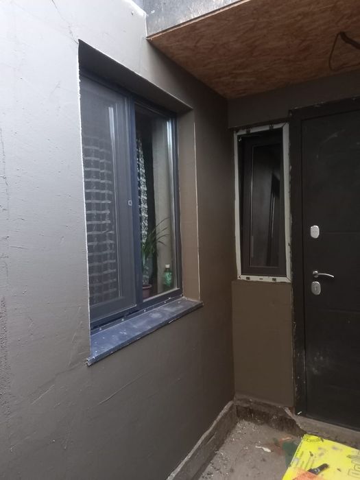 Фасадные работы, утепление.