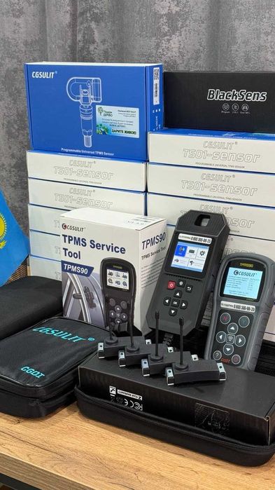 Датчики давления в шинах TPMS — Программирование под ключ