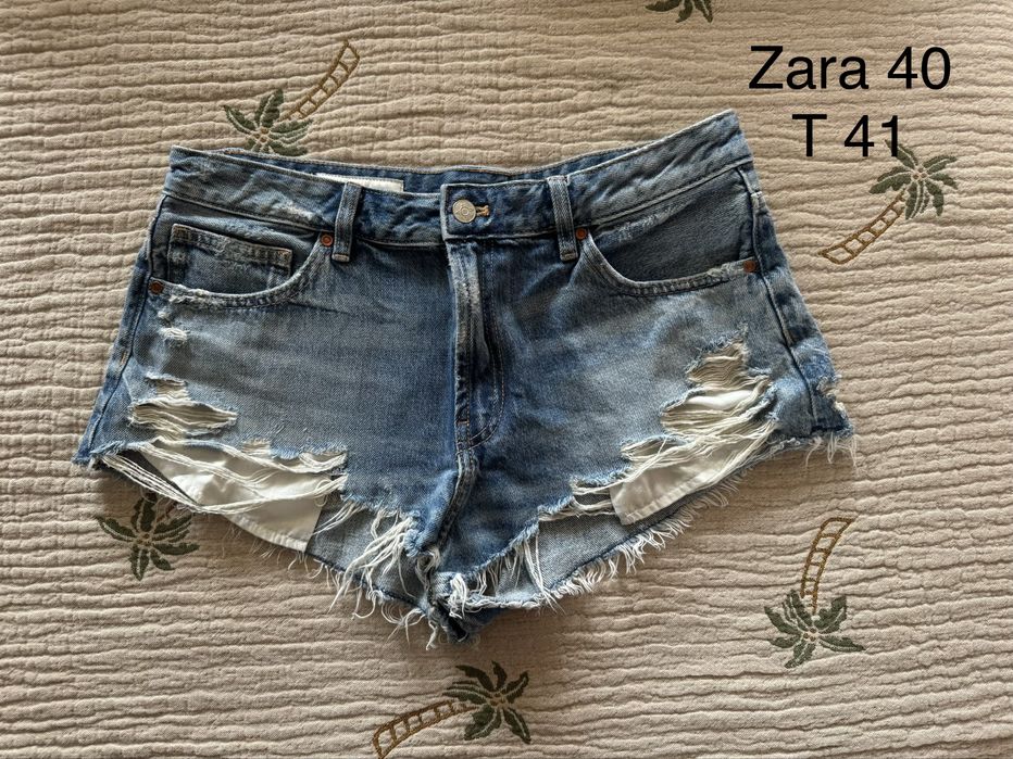 Къси дънки Zara,Replay,G-Star