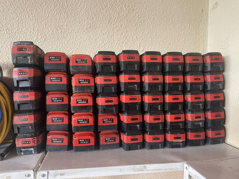 Hilti bateri defecte oferta 90 ron bucata an 2021 și 2022