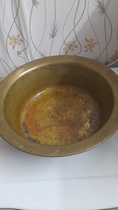 Таз латунный для варенья