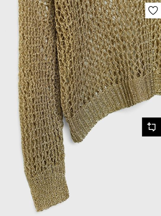 Bluza aurie Stradivarius