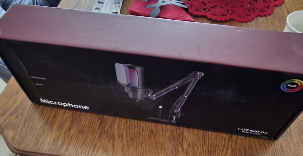 Microfon Streaming, Dytimeem, D3PRO, pentru Gaming, Youtube, Tiktok.