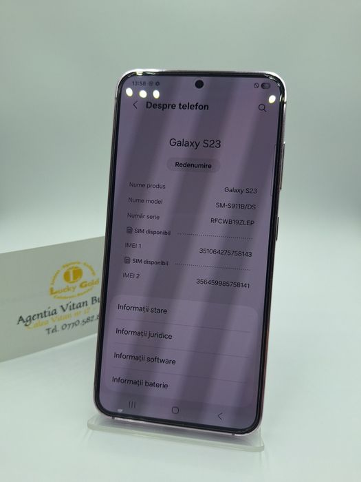 Samsung S23 128 Gb 8 Gb Ram / Factura / Garantie #51386