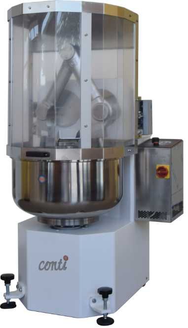 Спирален миксер с две рамена 50кг Conti Italy, с вариатор на скоростта