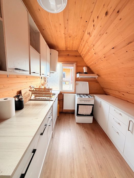 Cabana A frame / minipiscina inchisa